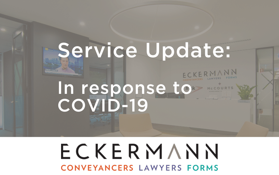 Service Update – COVID-19 image
